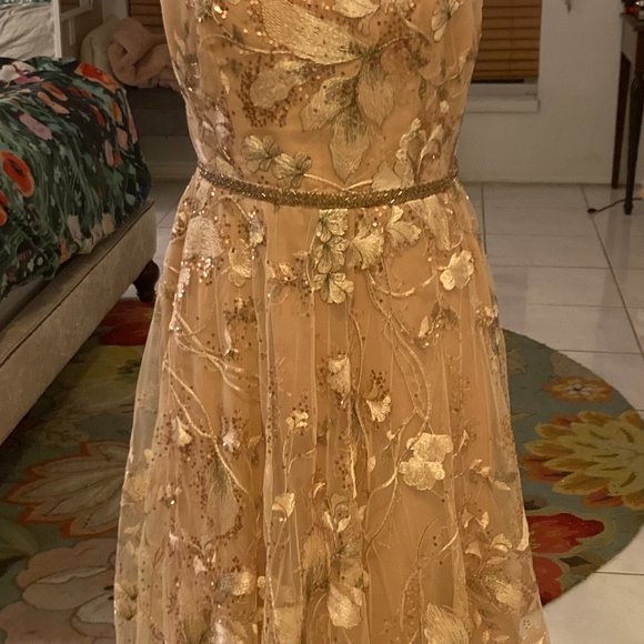 Anthropologie Bronx & Banco Amora Evening Dress Size 4-6 S - Picture 4 of 5